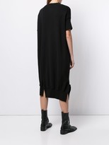 Thumbnail for your product : Yohji Yamamoto Short-Sleeved Sweatshirt Dress