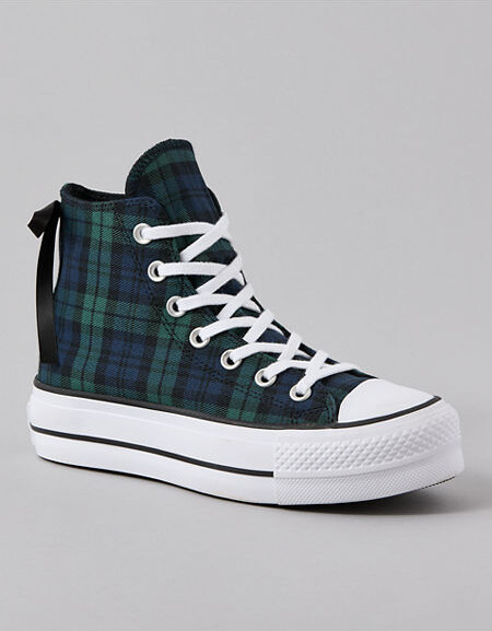 AE Converse Chuck Taylor All Star Platform Lift High-Top Sneaker
