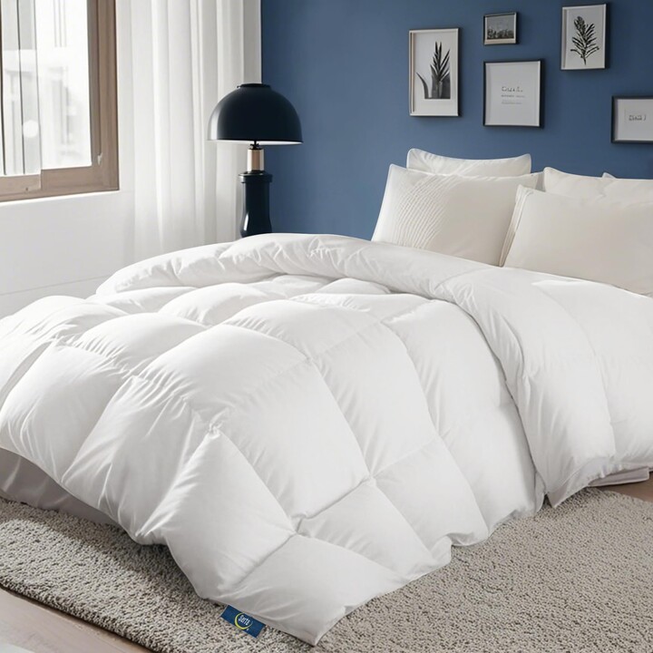 Serta European Down Comforter King Size All Season