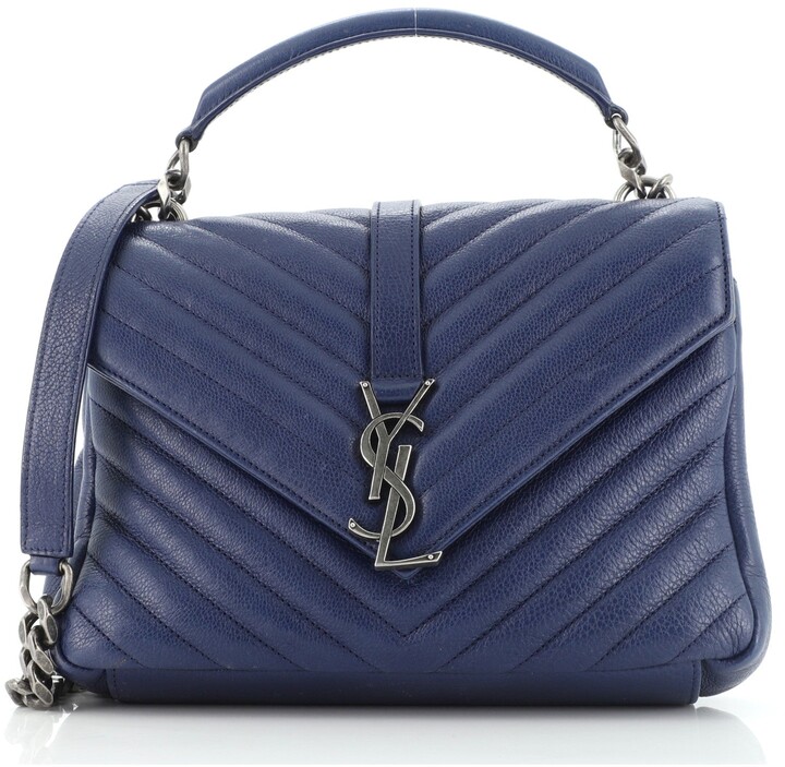 ysl navy bag