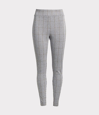 loft plaid leggings