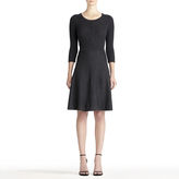 Thumbnail for your product : Jones New York Fit and Flare Single Cable Sweater Dress
