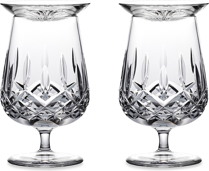 Waterford Connoisseur Lismore Rum Snifter & Tasting Cap Set of 2