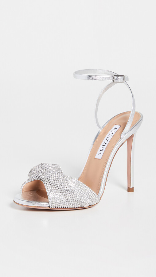Silver evening shoes Clearance