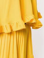 Thumbnail for your product : MSGM tiered ruffle maxi dress