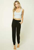 Thumbnail for your product : Forever 21 FOREVER 21+ Contrast-Paneled PJ Pants