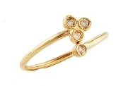 Thumbnail for your product : Jacquie Aiche 14K Bezel Wrap Waif Ring