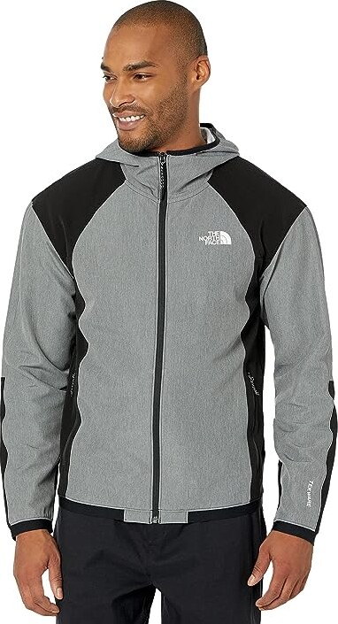 The North Face Tekware Full Zip Hoodie (TNF Medium Grey Heather/TNF Black)  Men's Clothing - ShopStyle Outerwear