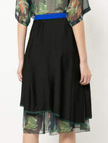 Thumbnail for your product : Kolor printed hem skirt