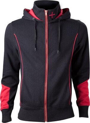 Assassin's Creed Rogue Brotherhood Crest Full Length Zip Hoodie with Inset  Collar (2X-Large - ShopStyle