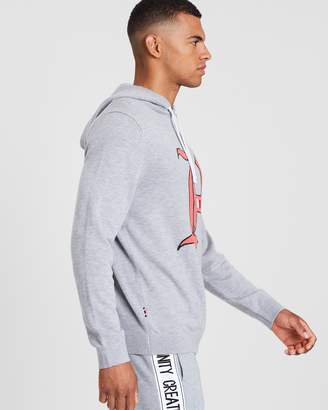 Tommy Hilfiger Lewis Hamilton Relaxed Fit Intarsia Hoodie