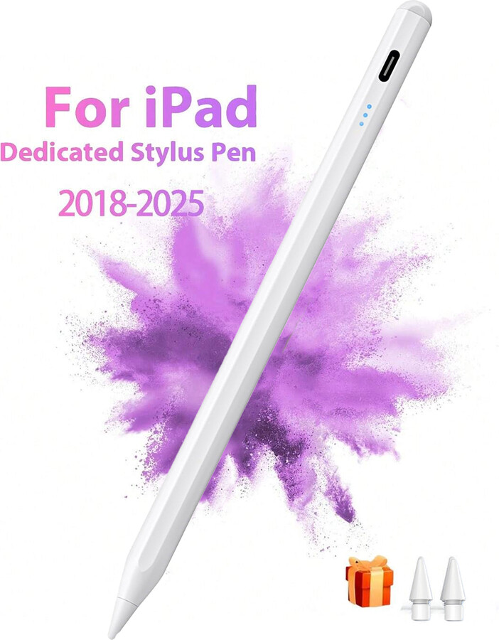 Stylus Pen for ipad with Tilt Sensitive & Palm Rejection, Pencil Compatible with Apple iPad Pro 11/12.9 Inch,iPad 6/7/8/9/10/11