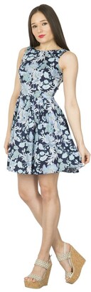 M&Co Izabel London Square Neck Fit And Flare Dress