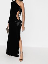Thumbnail for your product : Saint Laurent One-Shoulder Evening Gown