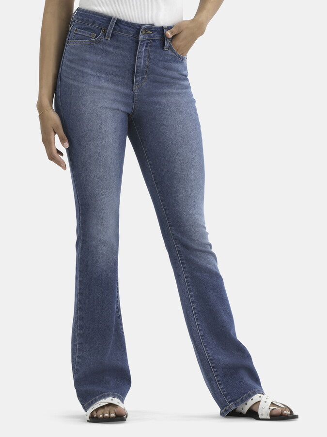No Boundaries Stretch Denim Bootcut Jeans, 32″ Inseam, Women’s