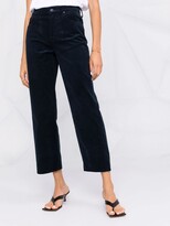 Thumbnail for your product : 7 For All Mankind The Modern cropped corduroy trousers