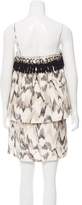 Thumbnail for your product : M Missoni Embellished Abstract Print Dress