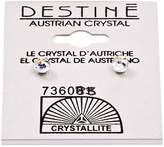 Thumbnail for your product : Crystallite Destine Aurora Borealis Faceted Ball Earring