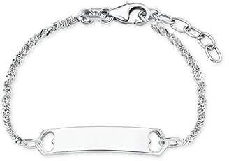 Prinzessin Lillifee Girls Silver ID Bracelet - 2021110