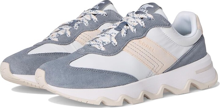 Sorel Kinetic Ember Women's Shoes Sea Salt/Grey Ash : 12 B - Medium Suede