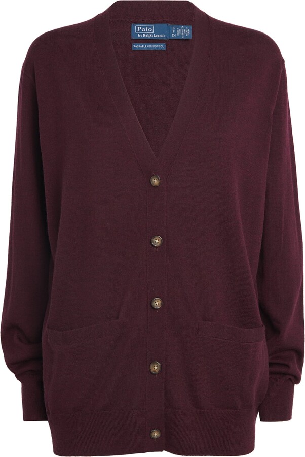 Polo Ralph Lauren Merino Wool V-Neck Cardigan