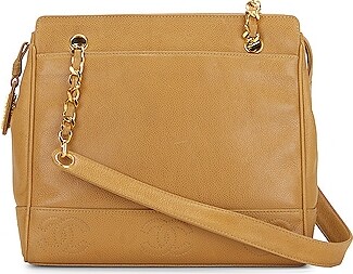 Gabrielle leather crossbody bag Chanel Beige in Leather - 35076391