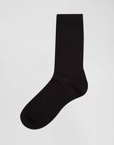 Thumbnail for your product : ASOS Design Socks In Black 5 Pack Save