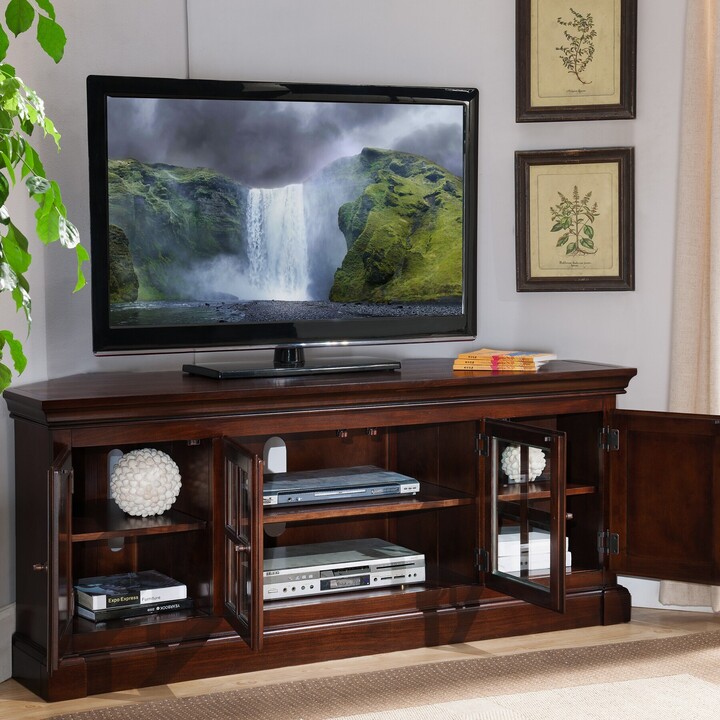 Leick Home Furniture Leick Home 81586 Bella Maison Corner TV Stand For