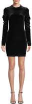 Thumbnail for your product : Black Halo Tannah Velvet Ruched Sleeve Dress