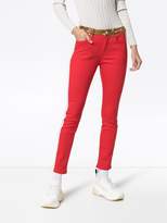 Thumbnail for your product : Burberry Bambi side stripe skinny jeans
