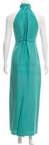 Thumbnail for your product : Carolina Herrera Silk-Blend Dress