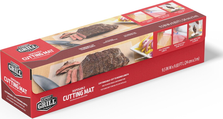 Expert Grill Disposable Plastic Cutting Board, 118 in L x 9.5 in W