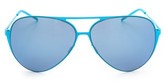 Thumbnail for your product : Italia Independent Thin Metal Aviator Sunglasses