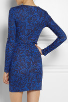 Thumbnail for your product : Matthew Williamson Printed stretch-jersey mini dress