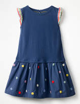 Thumbnail for your product : Boden Fun Jersey Woven Dress