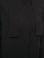 Thumbnail for your product : Strateas Carlucci Stand Wrap collar shirt