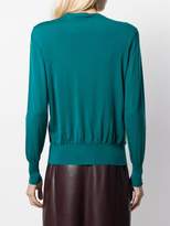 Thumbnail for your product : Ferragamo contrast panel cardigan