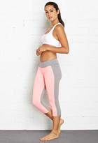 Thumbnail for your product : Forever 21 SPORT Colorblocked Workout Capris