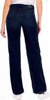 Thumbnail for your product : Modern American Rexford High Waist Wide Leg Jeans