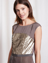 Thumbnail for your product : Boden Sequin & Velvet Dress