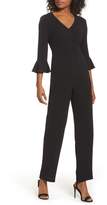 Thumbnail for your product : Charles Henry Flare Cuff Jumpsuit