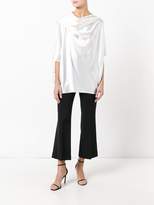 Thumbnail for your product : Gianluca Capannolo draped neck blouse
