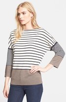 Thumbnail for your product : Tory Burch 'Fern' Stripe Merino Wool Sweater