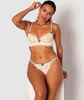 Thumbnail for your product : Enchanted Jasmina Unlined Bra - Yellow/White
