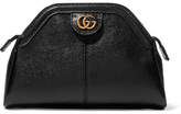Gucci - Re(belle) Textured-leather Clutch - Black