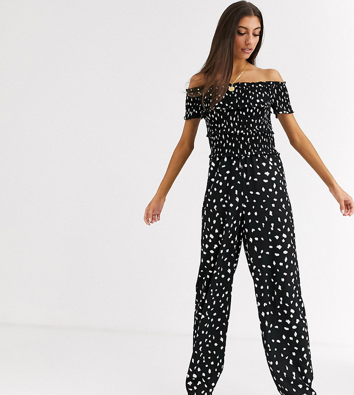 tall bardot jumpsuit