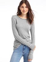 Thumbnail for your product : Stripe long sleeve feather tee
