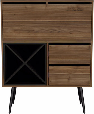 Latitude Run 4-Bottle 2-Drawer Bar Cabinet