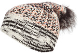 Thumbnail for your product : Missoni Cashmere-Wool Hat with Fur Pom-Pom