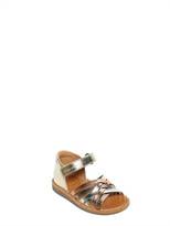 Thumbnail for your product : Pom D'Api Metallic Leather Sandals